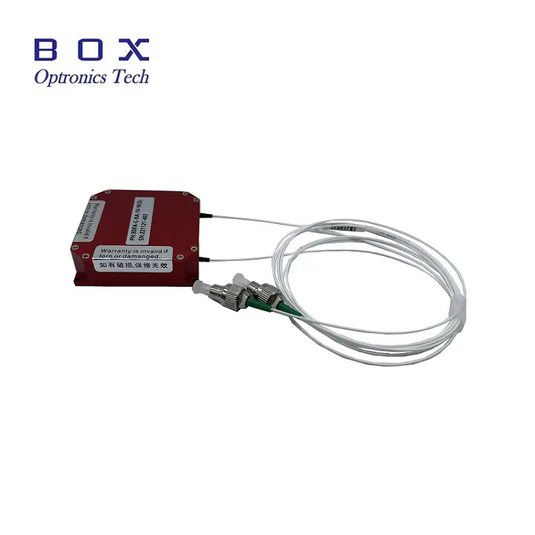 Mikromoduł szerokopasmowego źródła światła ASE w paśmie C